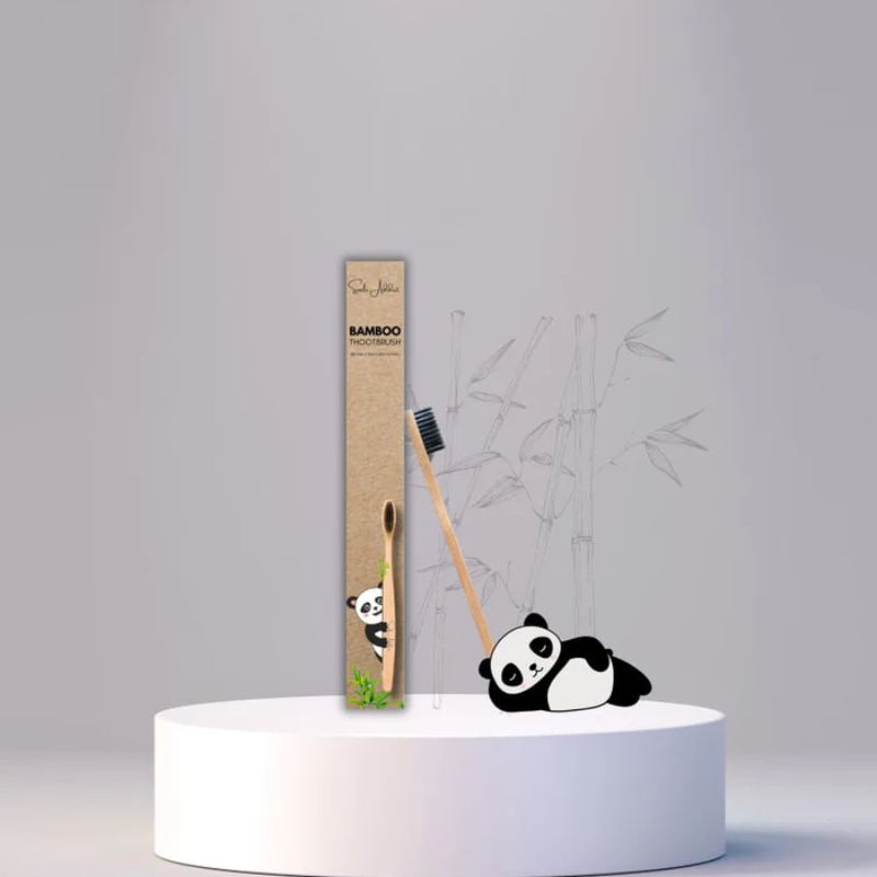 Brosse à Dents en Bambou - Écologique et Naturelle SmileLab