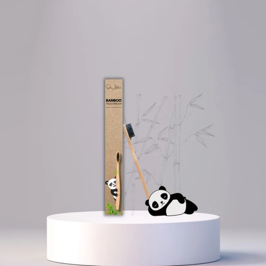 Brosse à Dents en Bambou - Écologique et Naturelle SmileLab